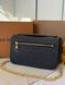 Модель в стилі Louis Vuitton Pochette Metis East West Black 20см 142-1 фото 6