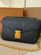Модель в стилі Louis Vuitton Pochette Metis East West Black 20см 142-1 фото 2