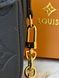 Модель в стилі Louis Vuitton Pochette Metis East West Black 20см 142-1 фото 4