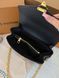 Модель в стилі Louis Vuitton Pochette Metis East West Black 20см 142-1 фото 8