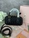 Сумка в стилі Miu Miu Black  P17019 фото 5