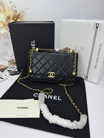 Модель в стилі Chanel Black Gold P10119 фото