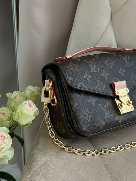 Модель в стилі Louis Vuitton Metis Brown 20 см 119-1 фото