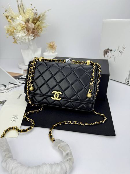 Модель в стилі Chanel Black Gold P10119 фото