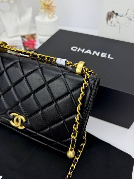 Модель в стилі Chanel Black Gold P10119 фото