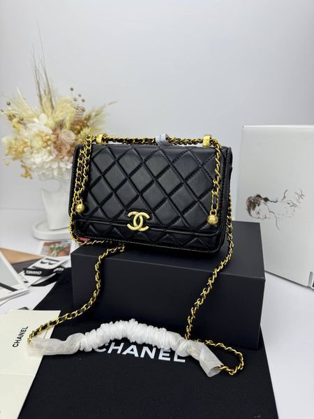 Модель в стилі Chanel Black Gold P10119 фото