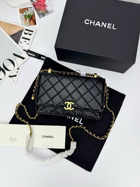 Модель в стилі Chanel Black Gold P10119 фото