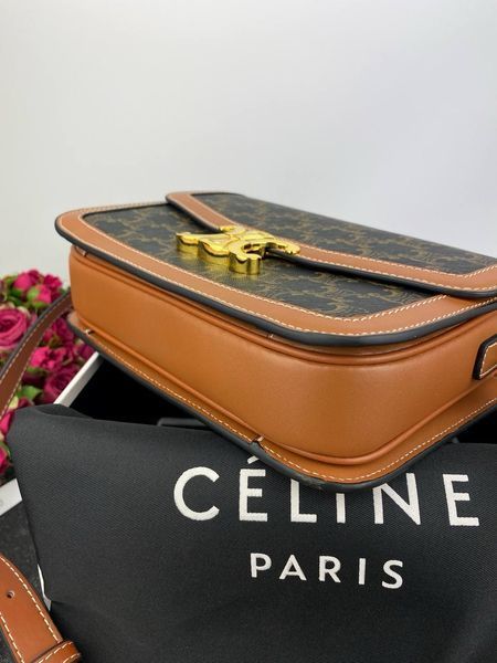 Сумка в стилі Celine Brown P13005 фото
