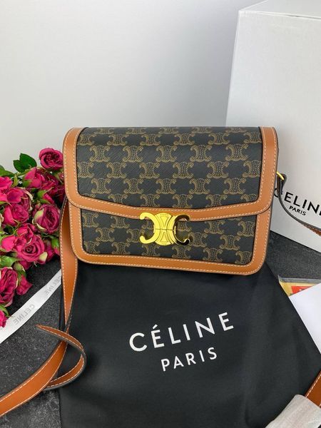 Сумка в стилі Celine Brown P13005 фото