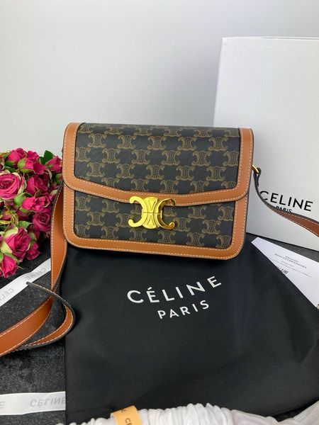 Сумка в стилі Celine Brown P13005 фото