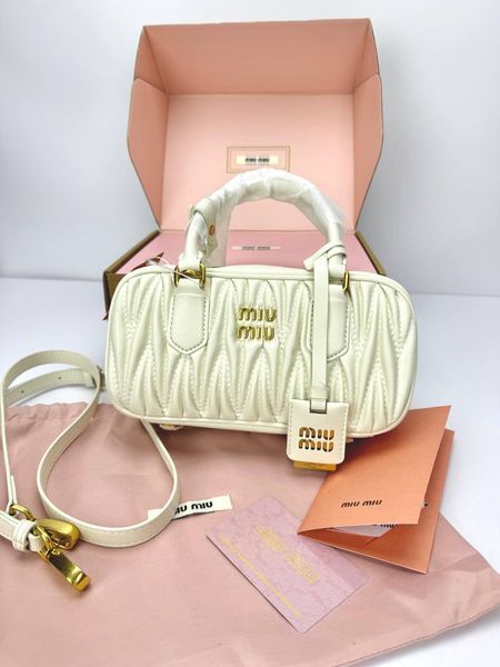 Сумка в стилі Miu Miu Milk P17043 фото