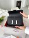 Сумка в стилі  Hermes Constance Black Silver P15042 фото 6