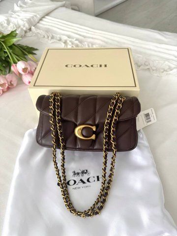 Сумка в стилі Coach Chocolate P9054 фото