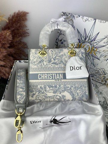 Сумка в стилі Dior Lady Р6010 фото