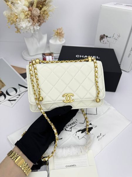 Модель в стилі Chanel Milk Gold P10118 фото