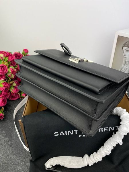 Модель в стилі Yves Saint Laurent Sunset Black Silver 22см P5018 фото