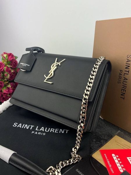 Модель в стилі Yves Saint Laurent Sunset Black Silver 22см P5018 фото