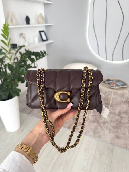 Сумка в стилі Coach Chocolate P9054 фото