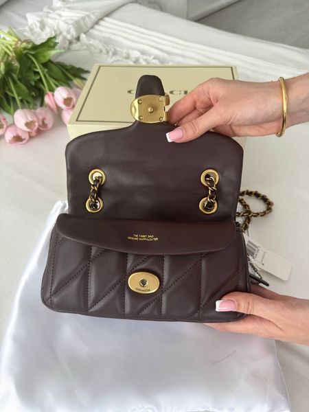 Сумка в стилі Coach Chocolate P9054 фото