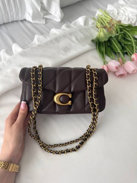 Сумка в стилі Coach Chocolate P9054 фото