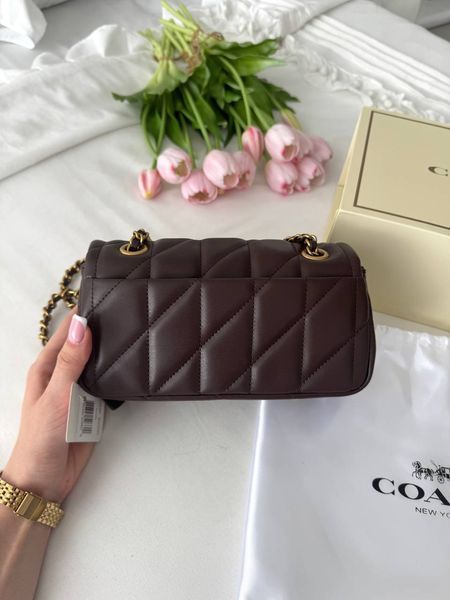 Сумка в стилі Coach Chocolate P9054 фото