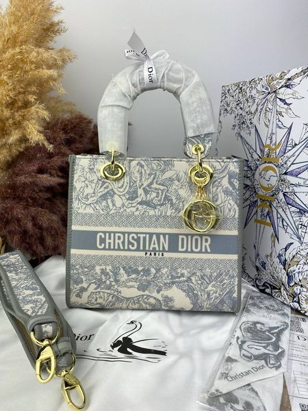 Сумка в стилі Dior Lady Р6010 фото