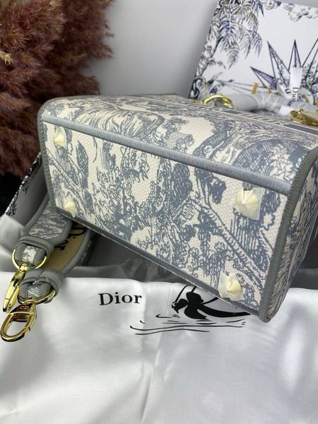 Сумка в стилі Dior Lady Р6010 фото