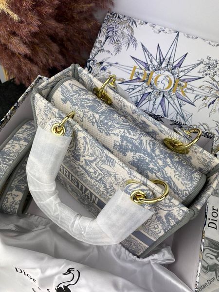 Сумка в стилі Dior Lady Р6010 фото