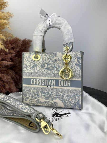 Сумка в стилі Dior Lady Р6010 фото