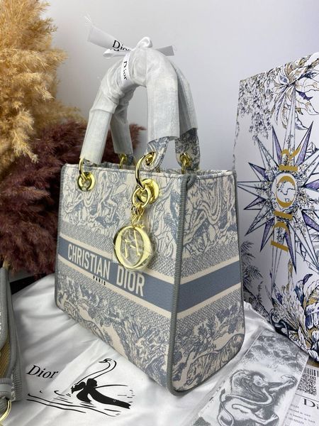 Сумка в стилі Dior Lady Р6010 фото