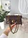 Сумка в стилі Coach Chocolate P9054 фото 4