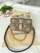 Сумка в стилі Louis Vuitton Pochette Metis East West Beige