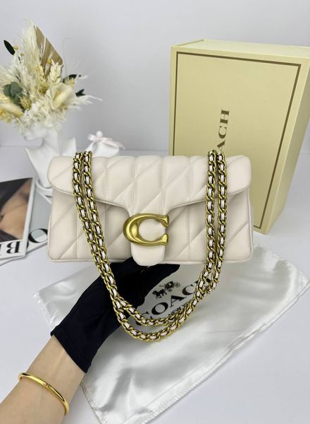 Сумка в стилі Coach Milk P9050 фото