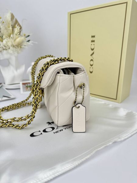 Сумка в стилі Coach Milk P9050 фото