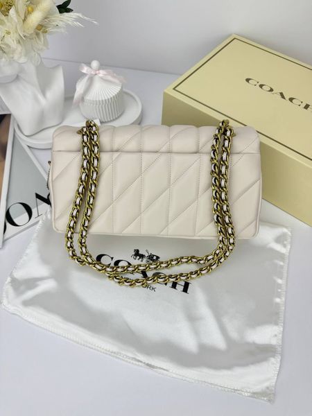 Сумка в стилі Coach Milk P9050 фото