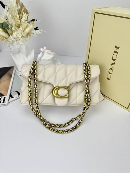 Сумка в стилі Coach Milk P9050 фото