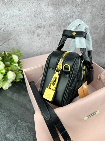 Сумка в стилі Miu Miu Black P17004 фото
