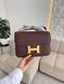 Сумка в стилі Hermes Constance Chocolate Gold P15040 фото 8