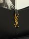 Сумка в стилі Yves Saint Laurent Hobo  Black/Gold 25 см 127-1 фото 4