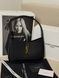 Сумка в стилі Yves Saint Laurent Hobo  Black/Gold 25 см 127-1 фото 1
