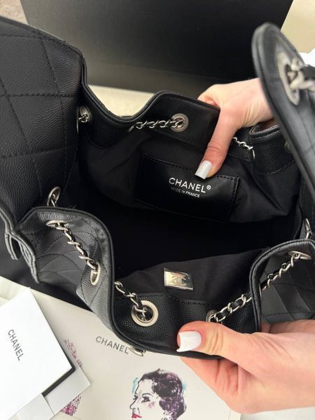 Модель в стилі Chanel Black Silver Texture 26см р10188 фото