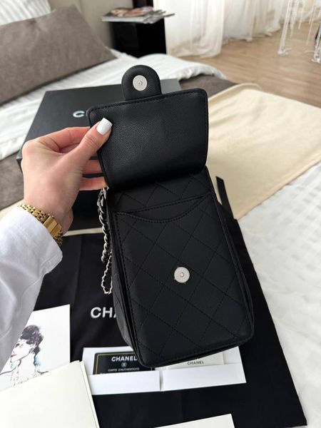 Модель в стилі Chanel Black Silver Texture 26см р10188 фото