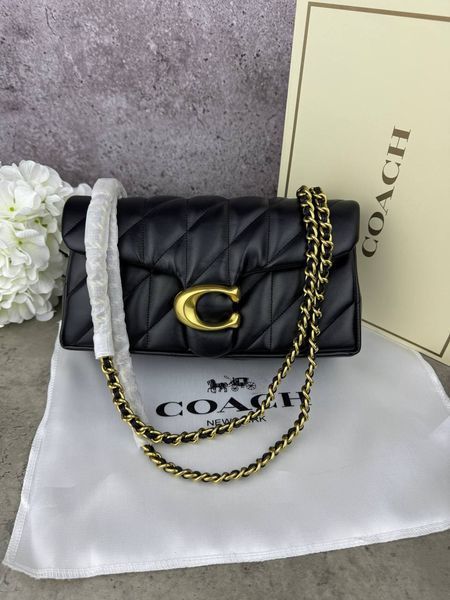 Сумка в стилі Coach Black P9043 фото