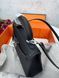 Модель в стиліHermes Kelly mini Black Silver 19см  P15021 фото 10