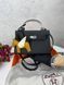 Модель в стиліHermes Kelly mini Black Silver 19см  P15021 фото 2