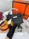 Модель в стиліHermes Kelly mini Black Silver 19см  P15021 фото 9