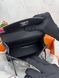 Модель в стиліHermes Kelly mini Black Silver 19см  P15021 фото 7