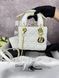 Сумка в стилі Dior Lady Milk Gold + гаманець P6023 фото 7