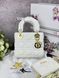 Сумка в стилі Dior Lady Milk Gold + гаманець P6023 фото 11