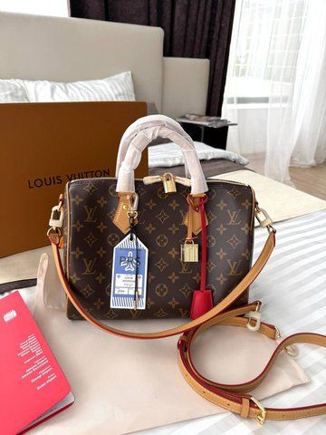 Модель в стилі Louis Vuitton Speedy Bandouliere  30см р1078 фото